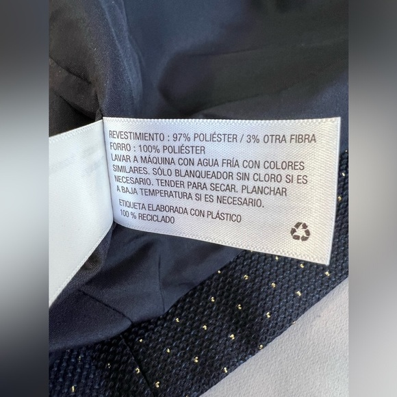 A New Day Dress Women’s Jacket size 26W black with Gold polka dots NWT - Picture 8 of 9